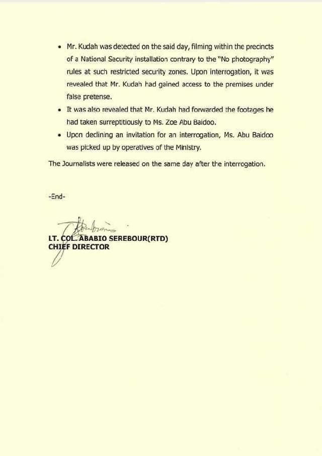 Nat'l Security statement 2