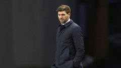 Rangers manager Steven Gerrard was sent to the stands as his side closed in on the Scottish Premiership title