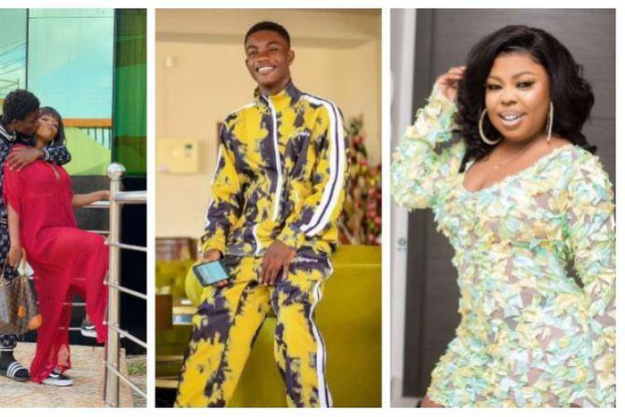 Mzbel with adopted son John Bill