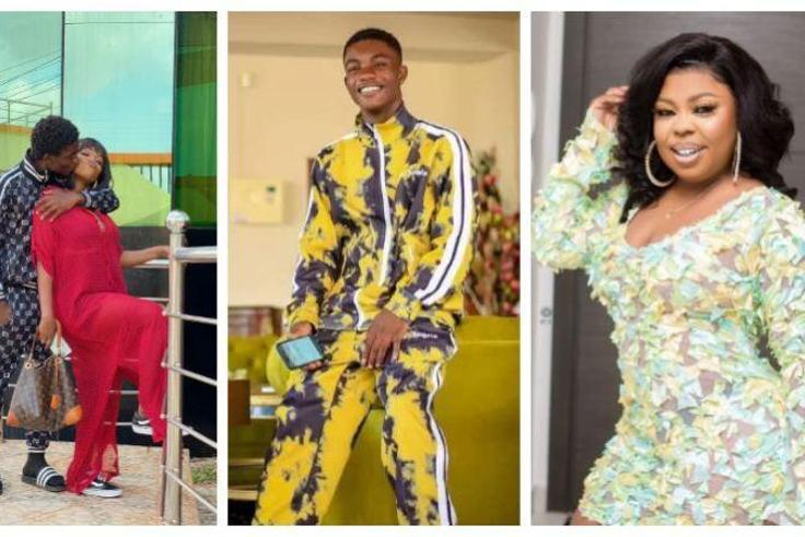 Mzbel with adopted son John Bill