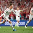 Mikkel Damsgaard set Denmark on their way to victory with the opening goal