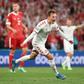 Mikkel Damsgaard set Denmark on their way to victory with the opening goal