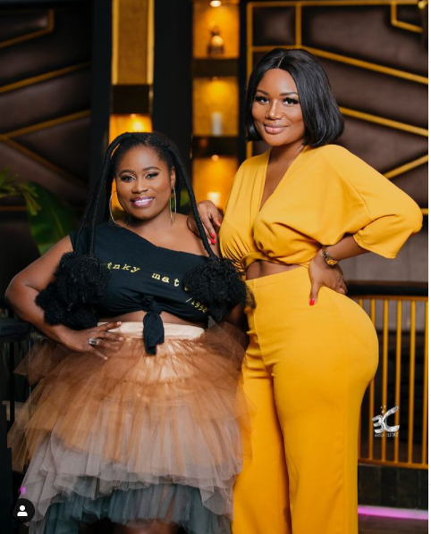 Lydia Forson  and Sandra Ankobiah