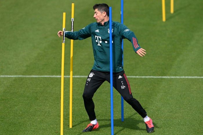Bayern Munich star Robert Lewandowski is four short of the all-time Bundesliga record of 40 goals in a season