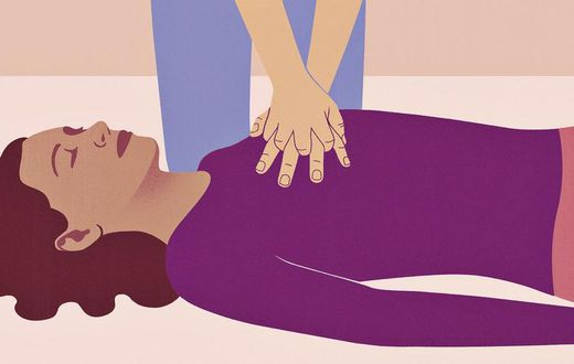 CPR saves lives {woman's day}