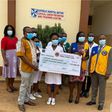 Tema Lions Club makes first donation to the Cervical Cancer Prevention and Training Centre in Catholic Hospital