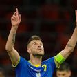 Earlier in his career Andriy Yarmolenko brawled with his Ukrainian international teammates when they played for their clubs - but now there is harmony in the national team