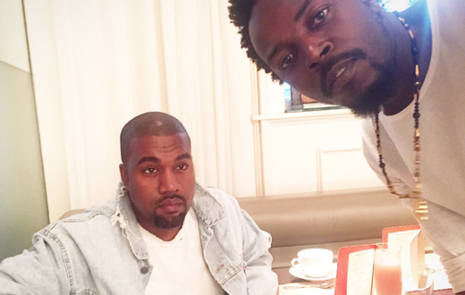Kwaw Kese and Kanye West