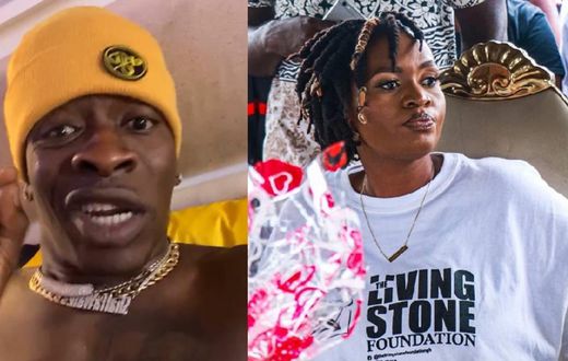 Shatta Wale and Aisha Modi