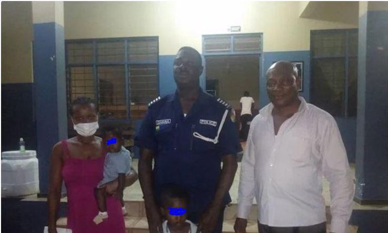 Boy, 4 reports mother to Ghana police as younger brother slips and falls while being bathed