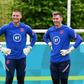 Dean Henderson (right) has been ruled out of England's Euro 2020 campaign due to injury