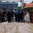 Nana Addo cuts sod in Kumasi