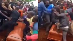 Family members fall into grave as fight breaks out at cemetery over corpse