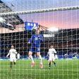 Timo Werner heads in the opening goal for Chelsea at home to Real Madrid on Wednesday