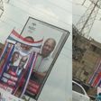 “The impudence, she got nerves” – Dumelo reacts as NDC billboard  is covered with that of NPP