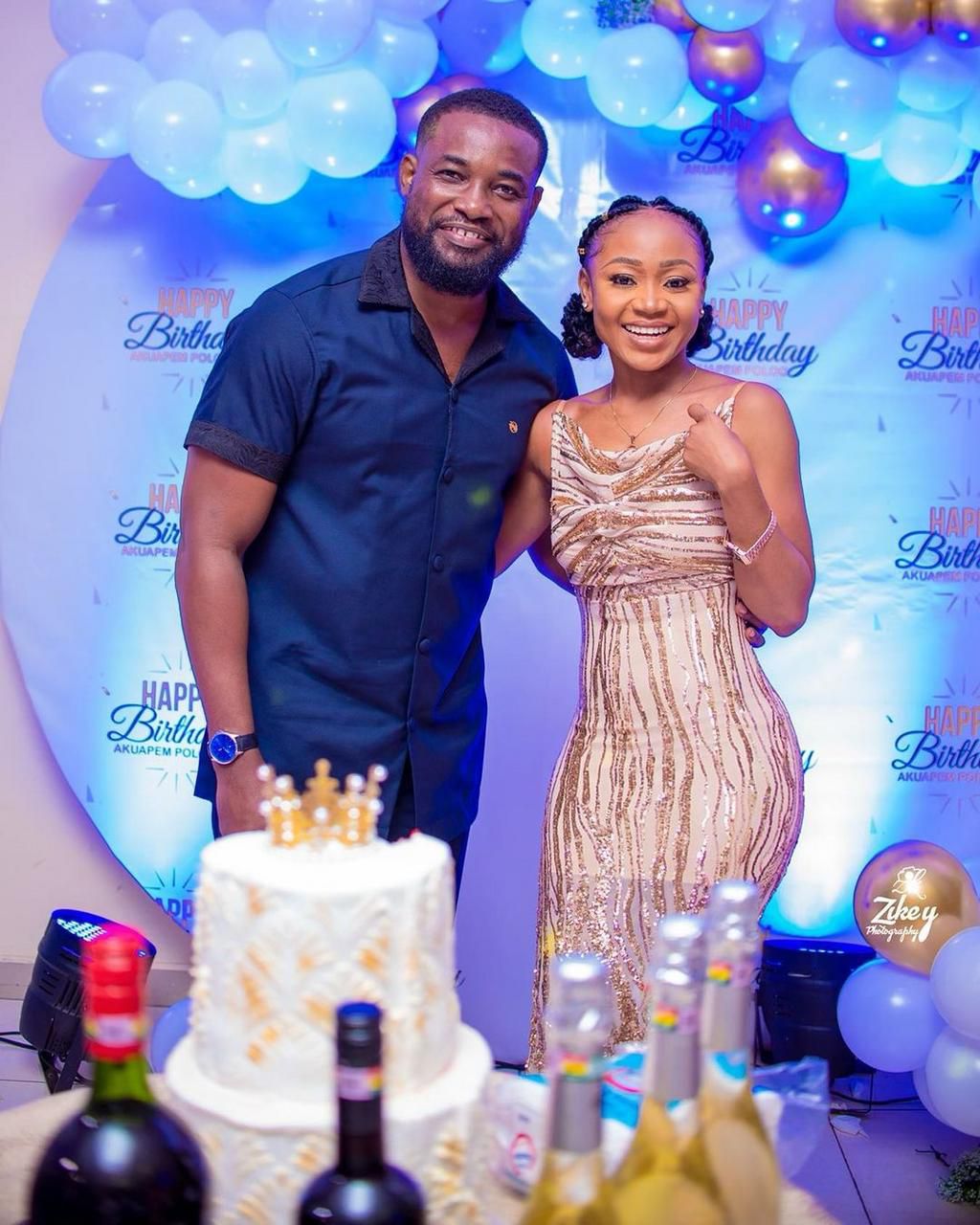 Akuapem Poloos birthday photos