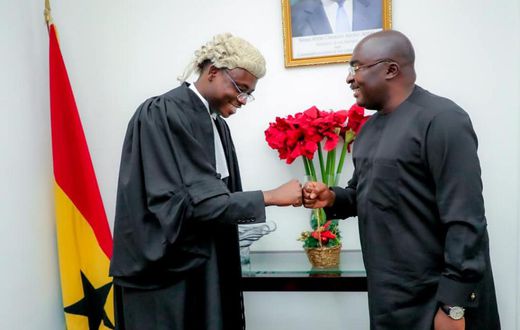 Lawyer thanks Dr. Bawumia for paying his school fees