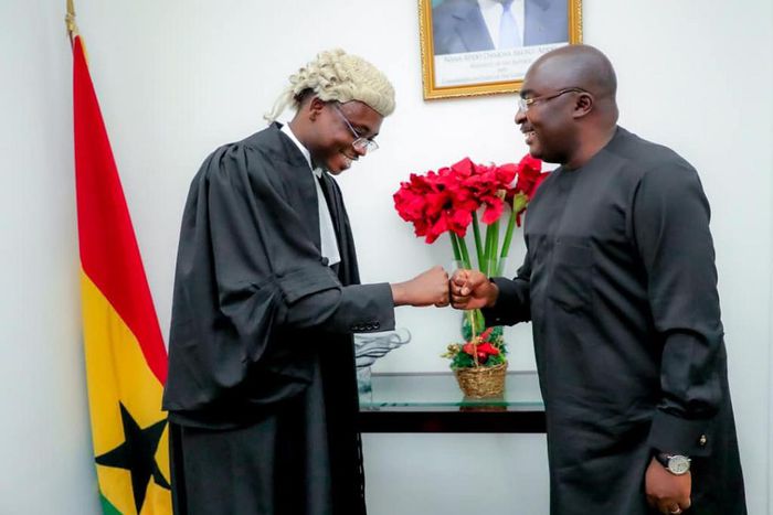 Lawyer thanks Dr. Bawumia for paying his school fees