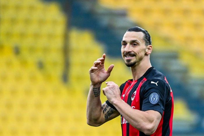 Zlatan Ibrahimovic has scored 17 goals in 25 AC Milan appearances this season