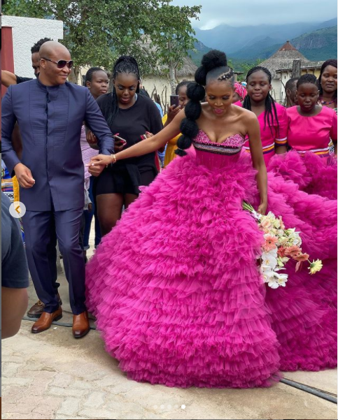 Rebotile Malomane and her husband