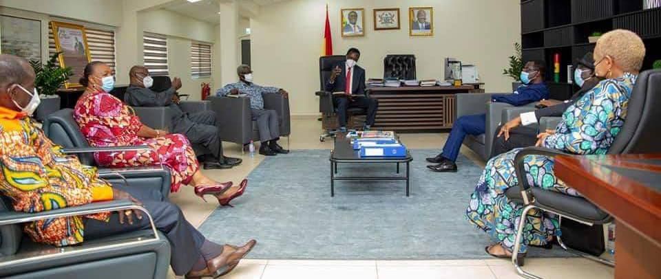 Adutwum meets Spio-Garbrah, Joyce Aryee, Osafo-Marfo et al to discuss Ghana's education