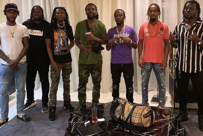 Popcaan with Samini, Mugeez, Jupitar, others