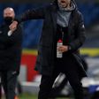 Awkward position - Liverpool manager Jurgen Klopp on the touchline at Elland Road