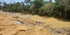 Illegal mining activities in Ghana