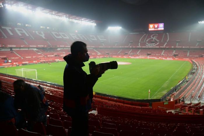 The Ramon Sanchez Pizjuan stadium in Seville will host both legs of the Champions League quarter-final between Porto and Chelsea