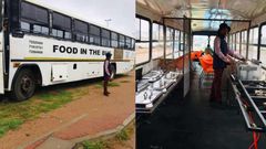 Young entrepreneur converts 47-seater luxurious bus into mobile restaurant