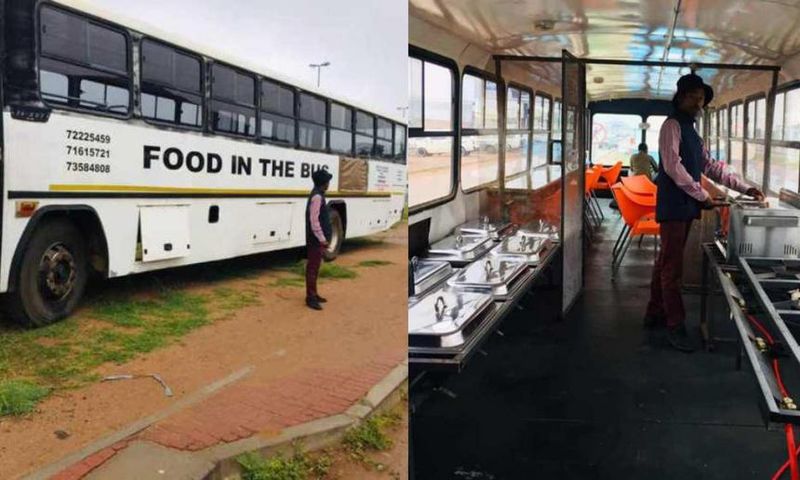 Young entrepreneur converts 47-seater luxurious bus into mobile restaurant