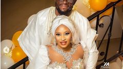 Beautiful photos of Fatau Dauda and newly-wedded wife