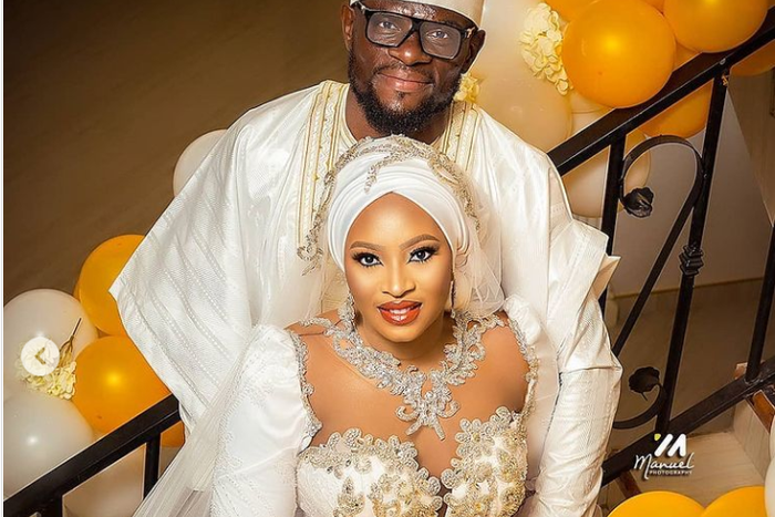 Beautiful photos of Fatau Dauda and newly-wedded wife