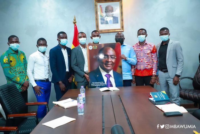 Teacher Trainees Association of Ghana visit veep
