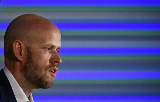 Daniel Ek, co-founder and CEO of music streaming giant Spotify