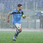 Lazio striker Ciro Immobile scored his fifth Champions League goal this season under pouring rain at the Stadio Olimpico