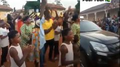 Major (Retired) Derrick Oduro: Angry residents chase out deputy defence minister from his constituency