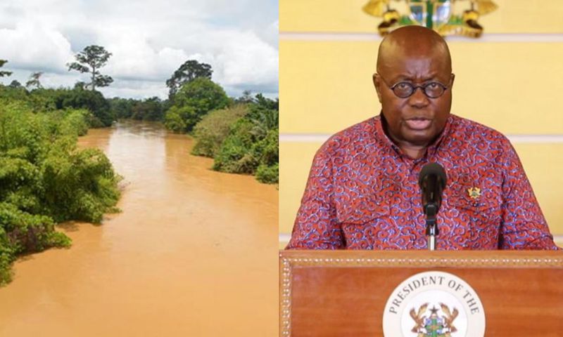 Akufo-Addo: I’ll do everything to end galamsey in this second term