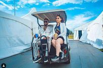 D'banj with his wife,Lineo Didi Kilgrow [Instagram/IamBangaLee]