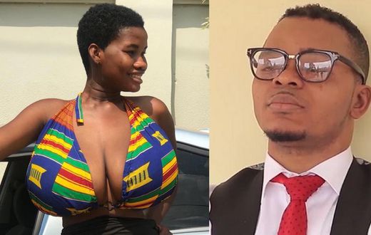 Pamela Odame and Bishop Obinim