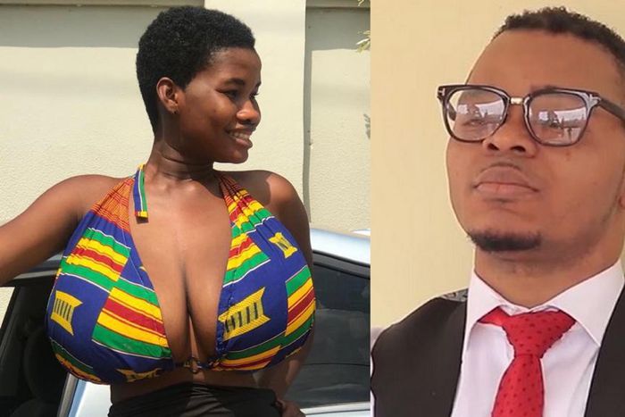 Pamela Odame and Bishop Obinim