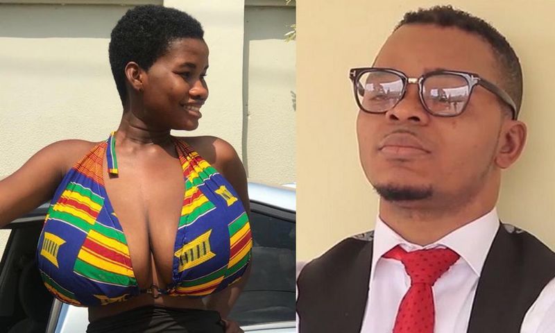 Pamela Odame and Bishop Obinim