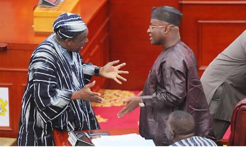 Alban Bagbin and Osei Kyei-Mensah-Bonsu