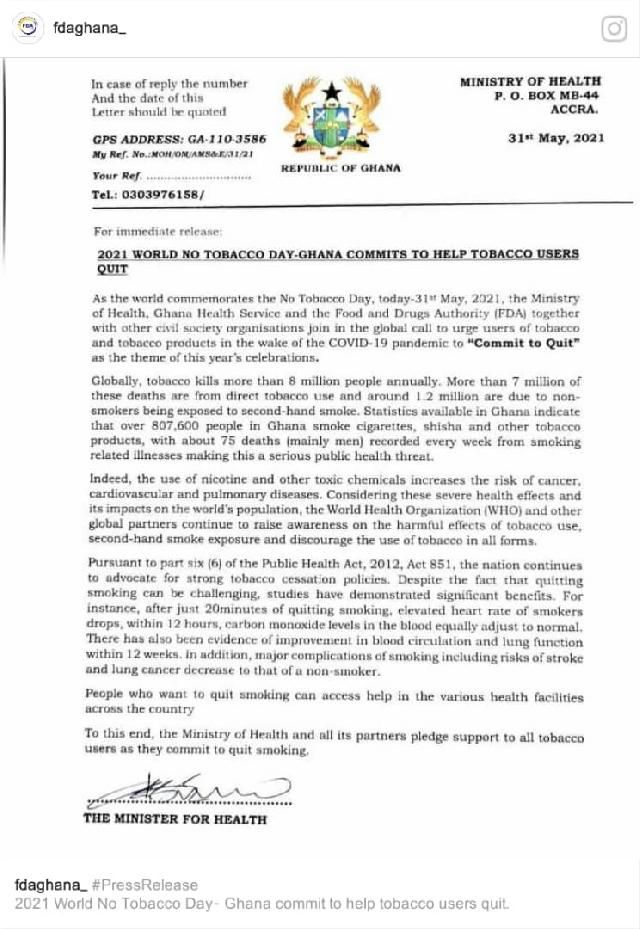 Statement