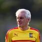 Cameroon coach Hugo Broos pictured at a training session in Gabon during the 2017 Africa Cup of Nations