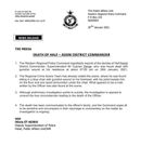Statement from Western Regional Police Command
