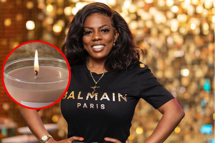 Thieves make away with scented candles at Nana Aba Anamoah’s birthday party