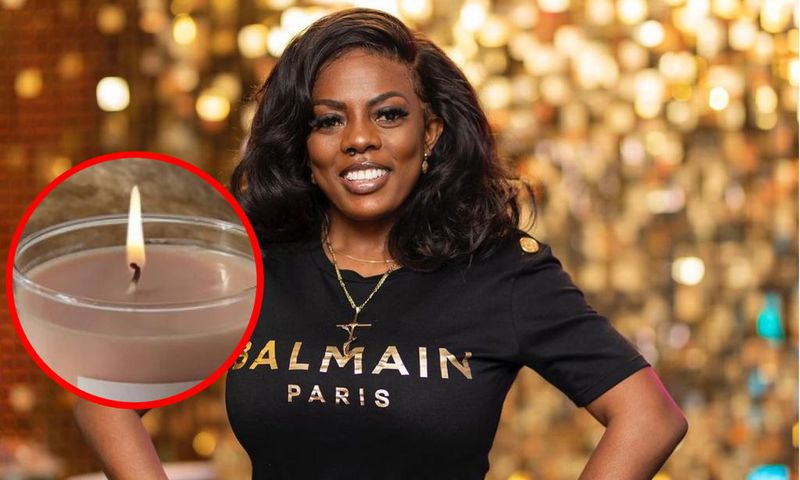 Thieves make away with scented candles at Nana Aba Anamoah’s birthday party