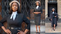 Ghanaian female lawyer called to the bar of England and Wales on her 24th birthday