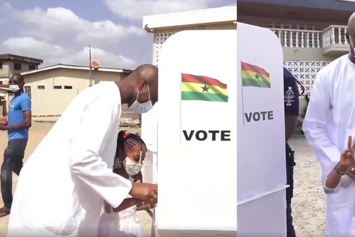 Muntaka Mubarak stirs controversy after allowing underage daughter to cast his ballot